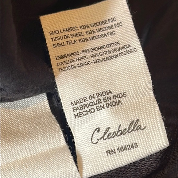 Cleobella Nicolette Midi Dress  Retrograde Paisley Purple Multi  Chiffon Size L - Picture 7 of 15